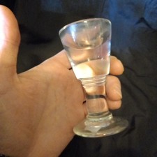 CHARMING ANTIQUE 'TOASTING/FIRING/DECEPTIVE GLASS GLASS.....LOT G