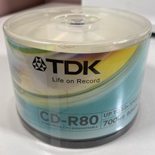 TDK CD-R80 Recordable Discs 80