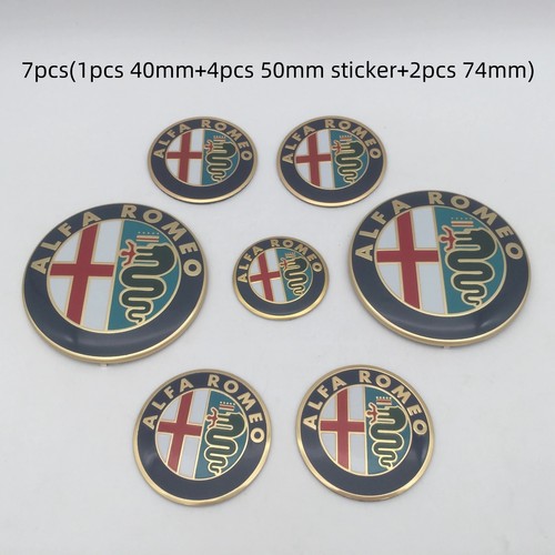 Alfa romeo 7pcs gold - romeo,