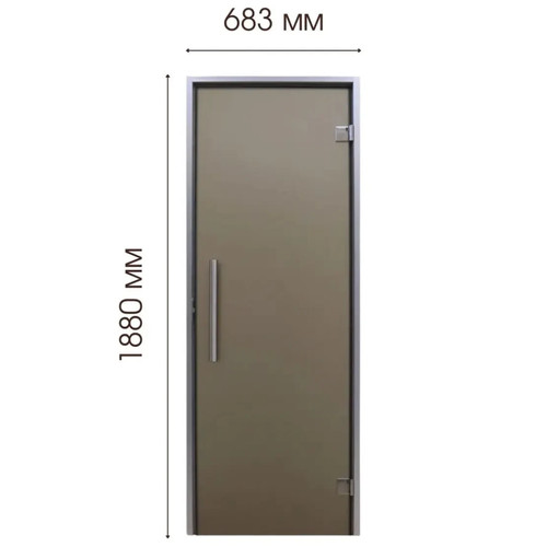 Aluminium doors for steam