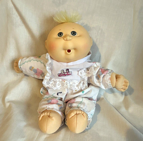 Cabbage patch baby - baby, blonde