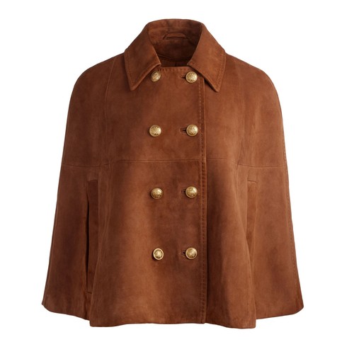Women real suede - real, cape