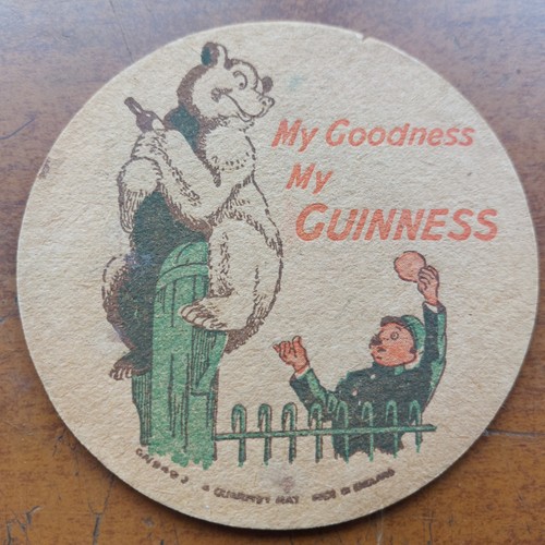 Guinness beer mat cat no - mat,