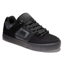 DC Pure WNT Mens Black Lace Up Skate Shoes Trainers Size UK 8-13