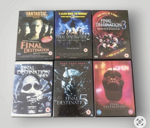 Final destination dvd - destination, 1-6