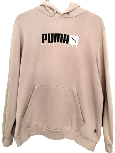 Puma sportswear hoodie beige - puma,