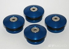 CTMOTO DUCATI MONSTER 600 750 900 Billet Alloy FRAME PLUG SET BLUE