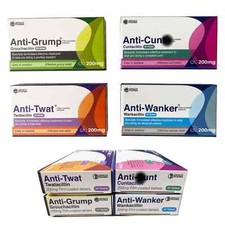 JOKE PILL TABLET BOX FUN XMAS