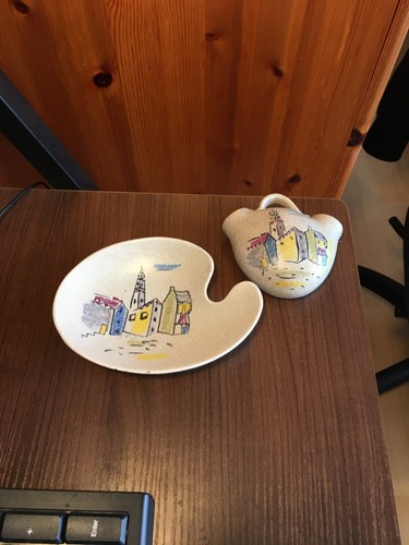 Pair retro german - german, pottery