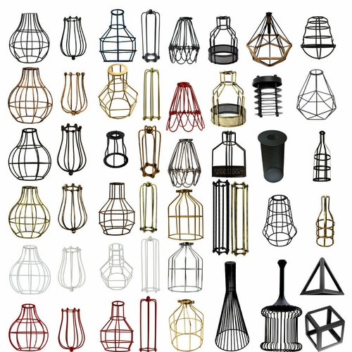 All wire cage industrial - wire, light