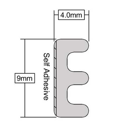 Epdm rubber foam draught - epdm, or