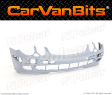 FOR MERCEDES E CLASS W211 2002-2006 AVANTGARDE BUMPER FRONT PRIMED CENTRE NEW