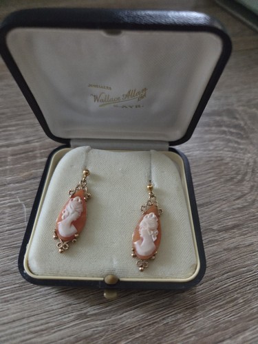 Vintage 9ct gold drop - 9ct,