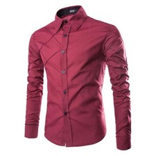 M-3XL Men's Casual Tops Formal