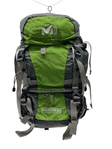 Millet nylon backpack green - nylon, backpack,