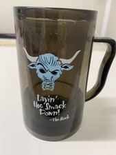 WWF - The Rock Frosted Mug - WWF Beer Mug - WWE - Laying the smackdown