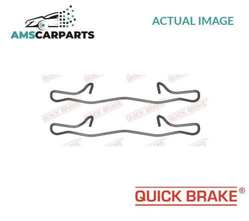 Brake pads fitting kit - brake,