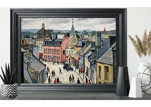 Framed lowry style image - framed,