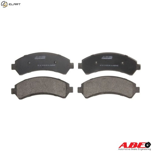 Brake pad set disc - brake,