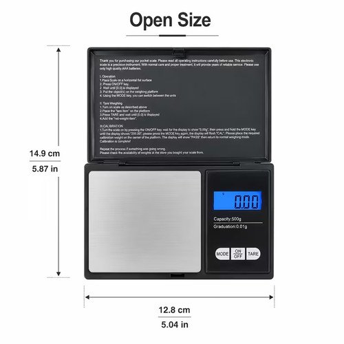 500g 01g digital pocket - 0.01g,