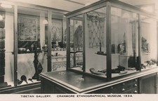 Chislehurst postcard Cranmore ethnographical museum RP 1934 Closed in 1941