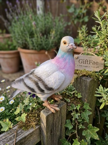 Realistic pigeon garden - realistic,