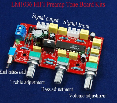 Lm1036 hifi preamp - hifi, tone