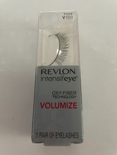 BRAND NEW REVLON INTENSIFEYE OXY FIBER VOLUMIZE 1 PAIR OF EYELASHES - V103