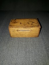 Vintage Wooden Money Box