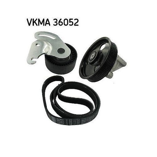 Ribbed belt set skf - v-ribbed, vkma