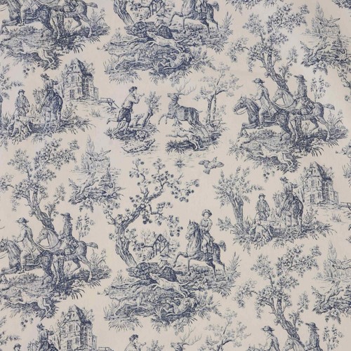 French hunting toile jouy - french, de
