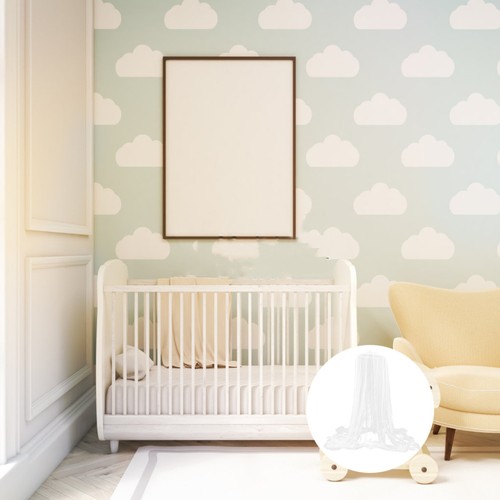 White mosquito curtain - white,