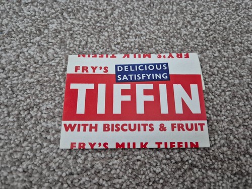 Vintage original 1960 frys - vintage, 1960's