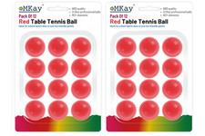eMKay® Pack of 24 Ping Pong