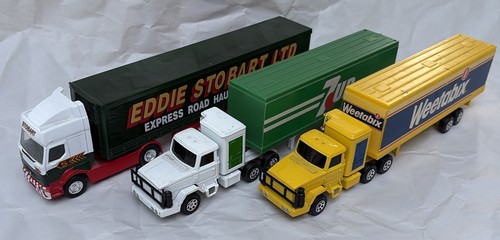 Corgi lorry eddie - 3x,