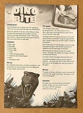 Dino Bite Game 2011 Edition