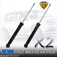 VW GOLF MK4 REAR SHOCK ABSORBERS NEW 1998>2006 (PAIR) SHOCKS SHOCKERS VOLKSWAGEN