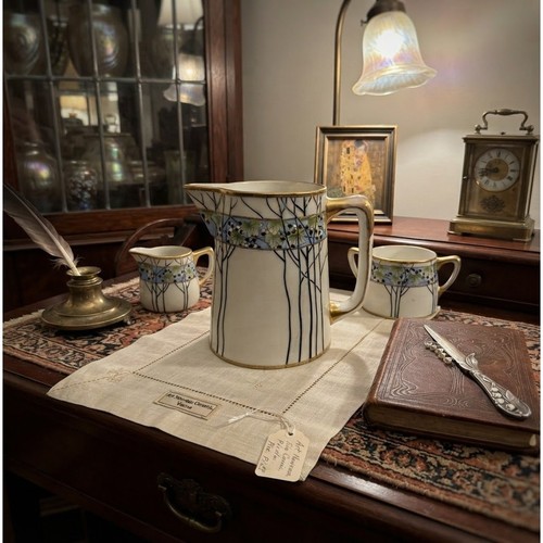 Antique nippon hand painted - nippon,