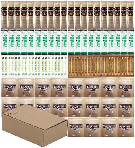 Tea coffee sugar sachets kit - tea,
