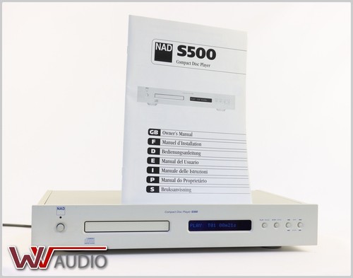 Nad s500 player no - s500, remote