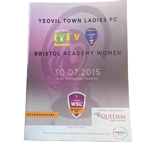 Yeovil town ladies - yeovil, v