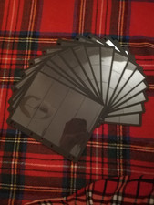 15 Double Sided 4 Strip Hagner Stamp Album Stock Sheets, Used in Good Condition