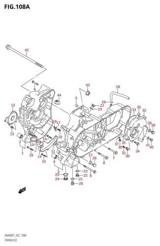 Suzuki genuine bolt gsr600 - genuine,