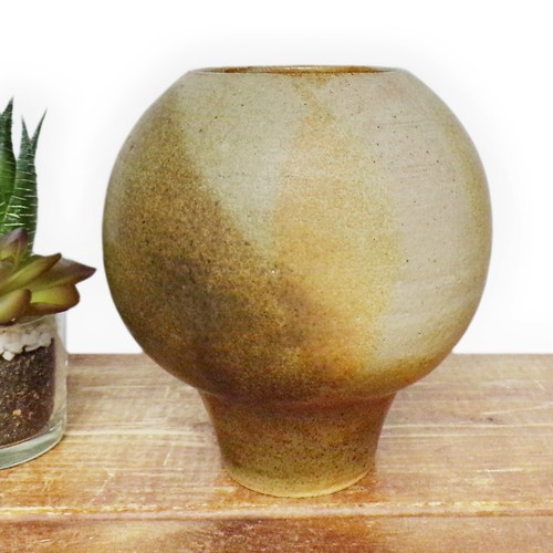 Abstract studio pottery vase - abstract,