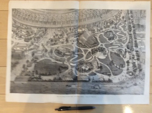 1867 paris exposition - paris, wood