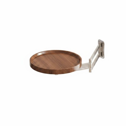 Folding wall table round - wall,