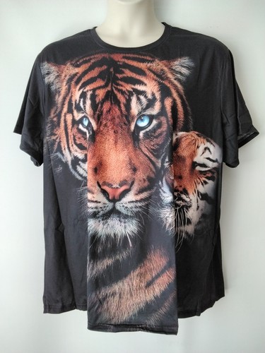 New plus size black tiger - new,