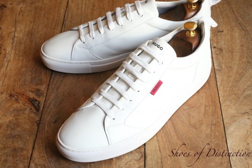 Hugo boss white leather - hugo,