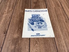 FORD MOTORSPORT COMPETITION PARTS CATALOGUE