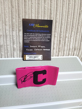 Dwight McNeil Of England, Burnley & Everton Signed Captains Armband with COA